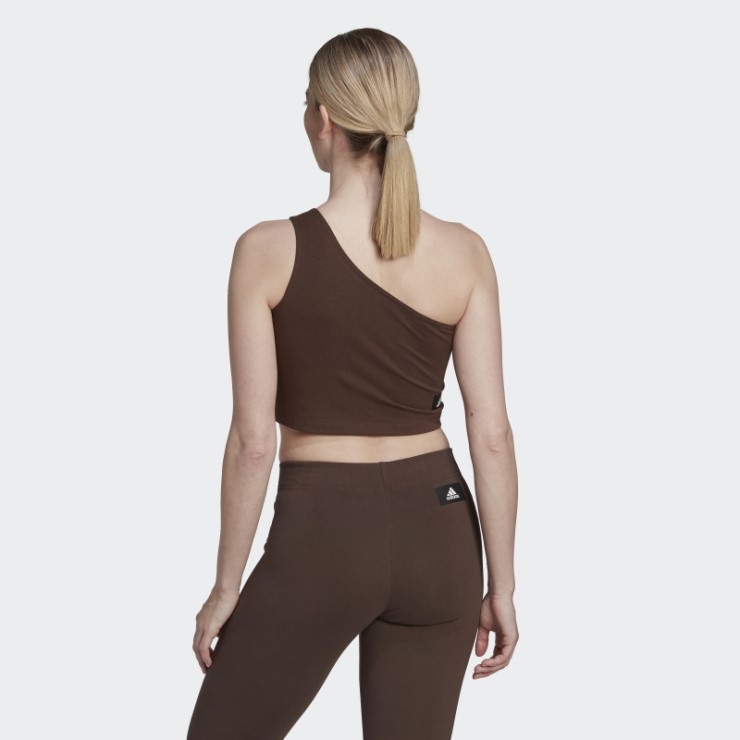 Adidas Future Icons Badge Of Sport Tank Top Marrón Elegante