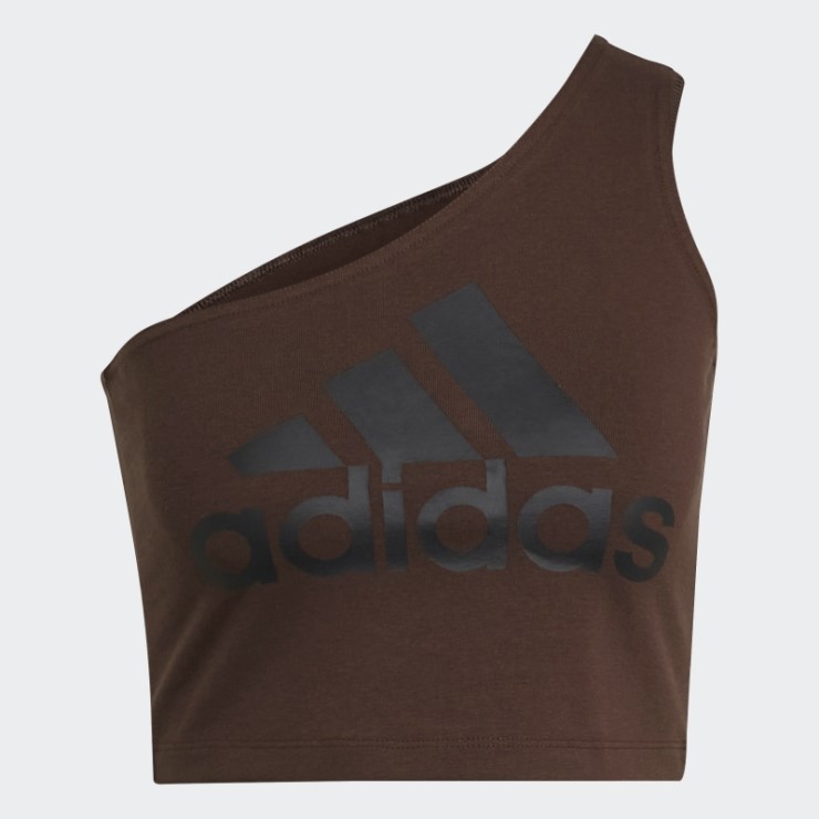 Adidas Future Icons Badge Of Sport Tank Top Marrón Elegante