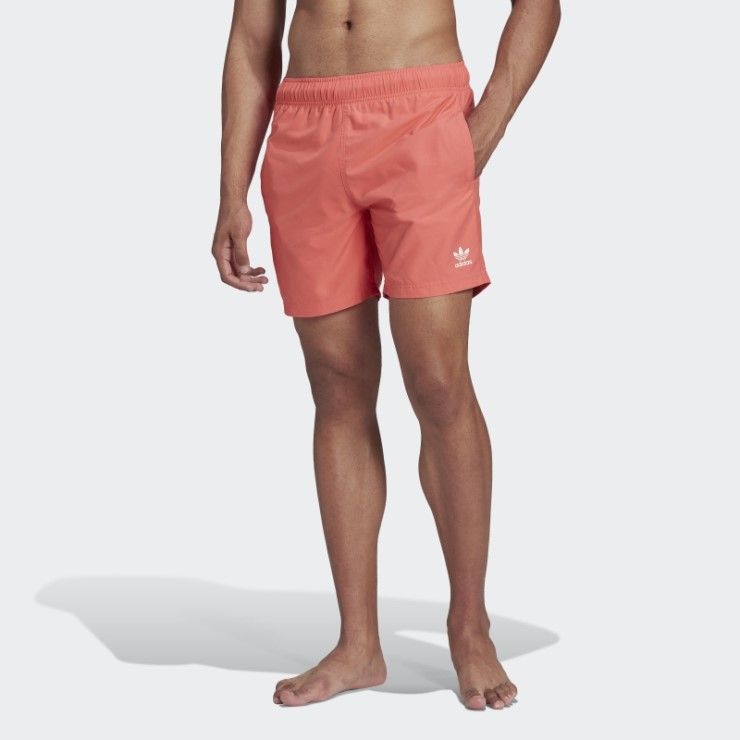 Shorts De Baño Adicolor Essentials Trefoil Adidas Turbo
