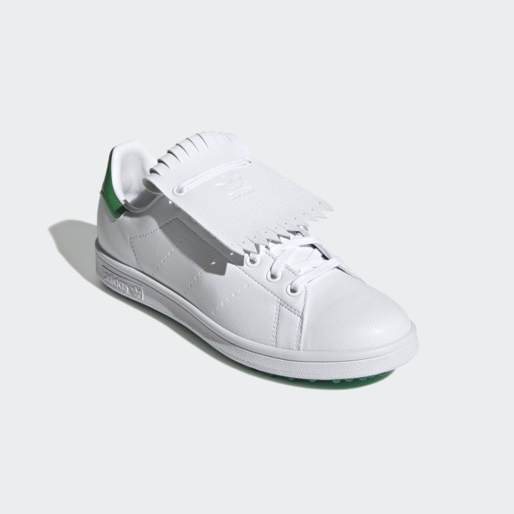 Stan Smith Primegreen Edición Especial Zapatos De Golf Sin Clavos Adidas Blanco
