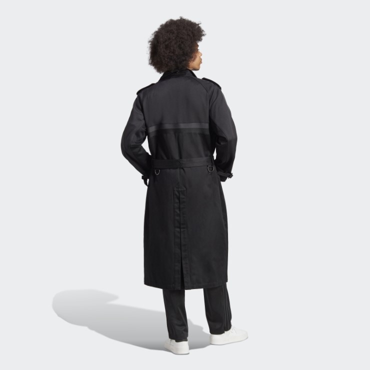 Gabardina Negra Adidas 83-c