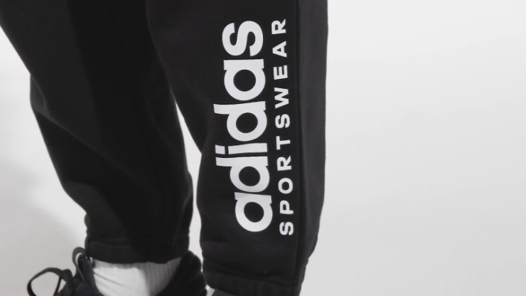 Adidas All Szn Fleece Pantalón Gráfico Negro