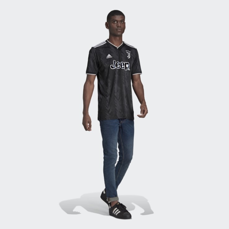 Camiseta Tercera Equipación Juventus 22/23 Adidas Negra