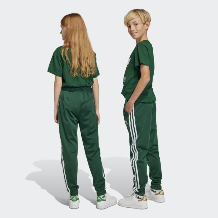 Pantalón De Chándal Adidas Adicolor Sst Verde Oscuro