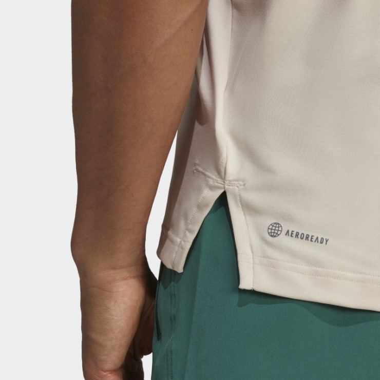 Camiseta Con Gráfico De Club Deportivo De Moda Adidas De Lino