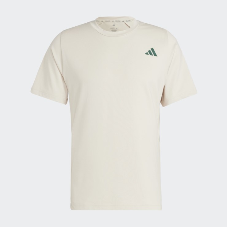 Camiseta Con Estampado Sports Club De Lino Adidas Con Estilo