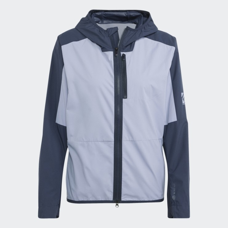 Chaqueta Cortavientos Adidas Five Ten Plata Violeta