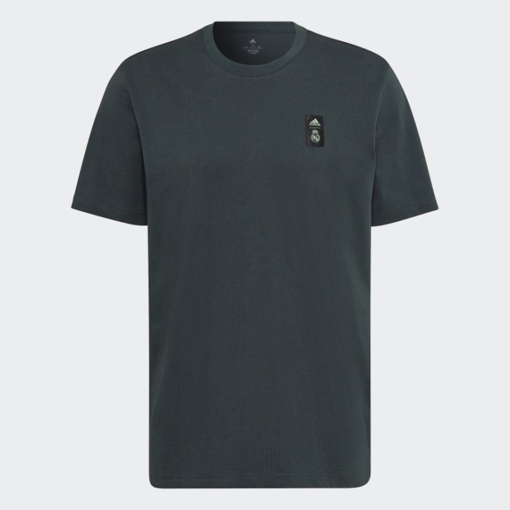 Camiseta Real Madrid Tiro 21 Lifestyler Heavy Algodón Adidas Verde