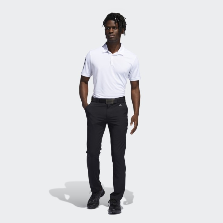 Adidas Pantalones De Golf Tapered Con Contenido Reciclado En Negro