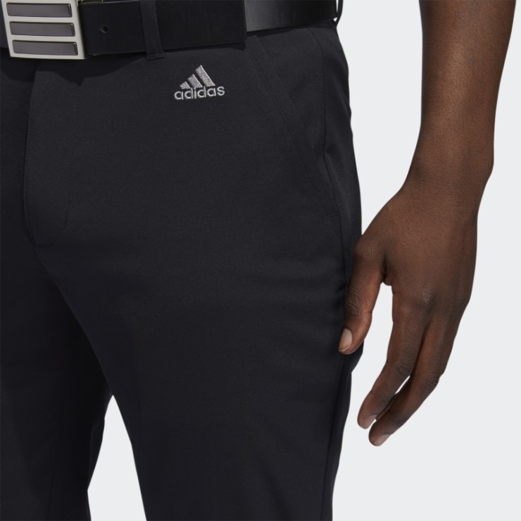 Adidas Pantalones De Golf Tapered Con Contenido Reciclado En Negro