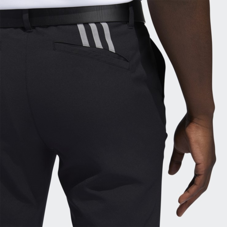 Adidas Pantalones De Golf Tapered Con Contenido Reciclado En Negro