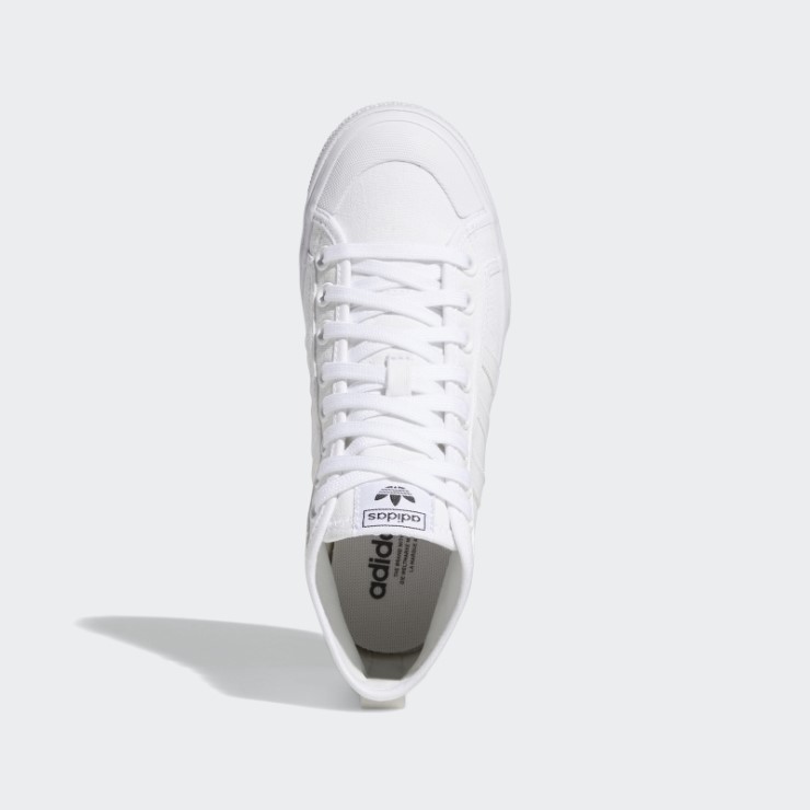 Nizza Plataforma Mid Zapatos Adidas Blanco