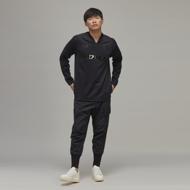 Adidas Y-3 Camiseta De Fútbol De Manga Larga