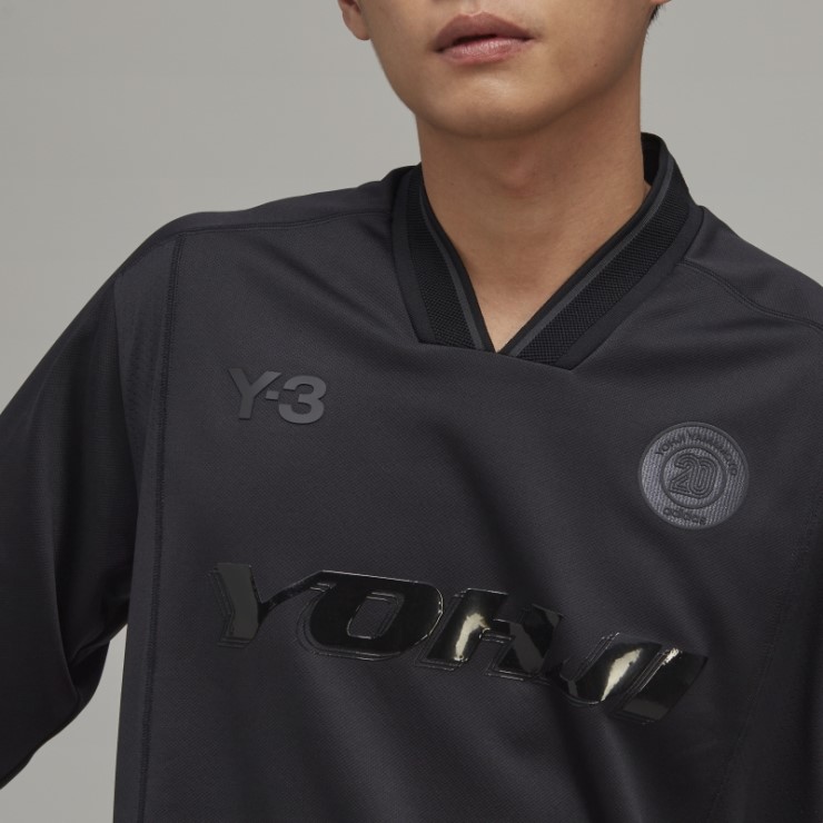 Adidas Y-3 Camiseta De Fútbol De Manga Larga