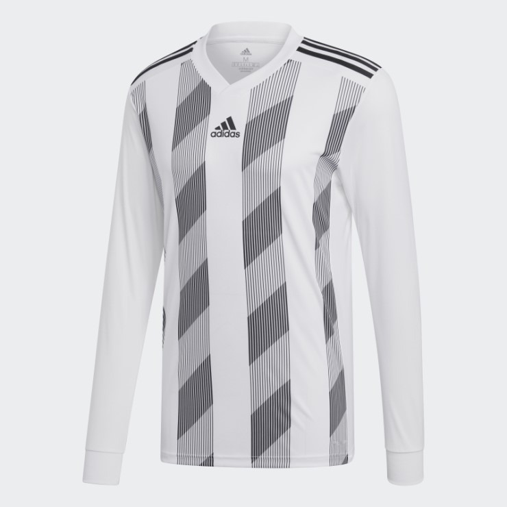 Camiseta Adidas 19 Rayas Blanco
