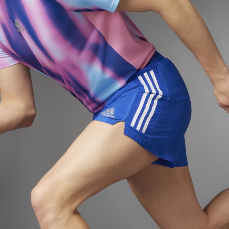 Pantalón Corto De Running Adidas Rompe La Norma Azul Royal