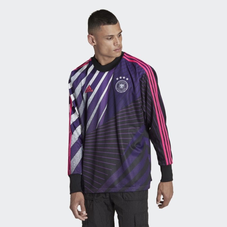 Camiseta Negra Adidas Alemania Icono