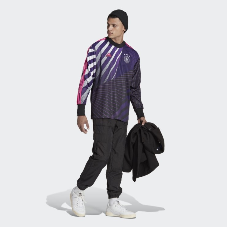 Camiseta Negra Adidas Alemania Icono