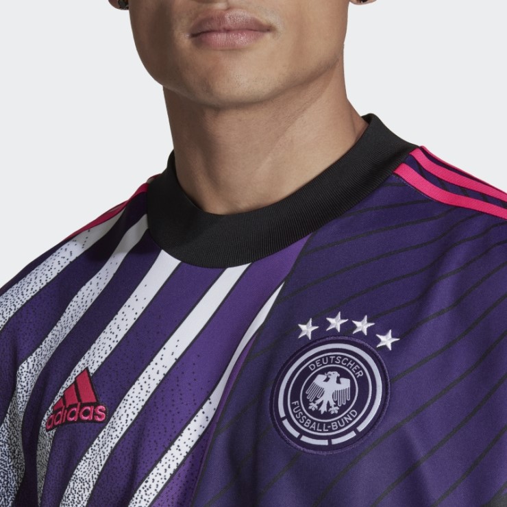 Camiseta Negra Adidas Alemania Icono