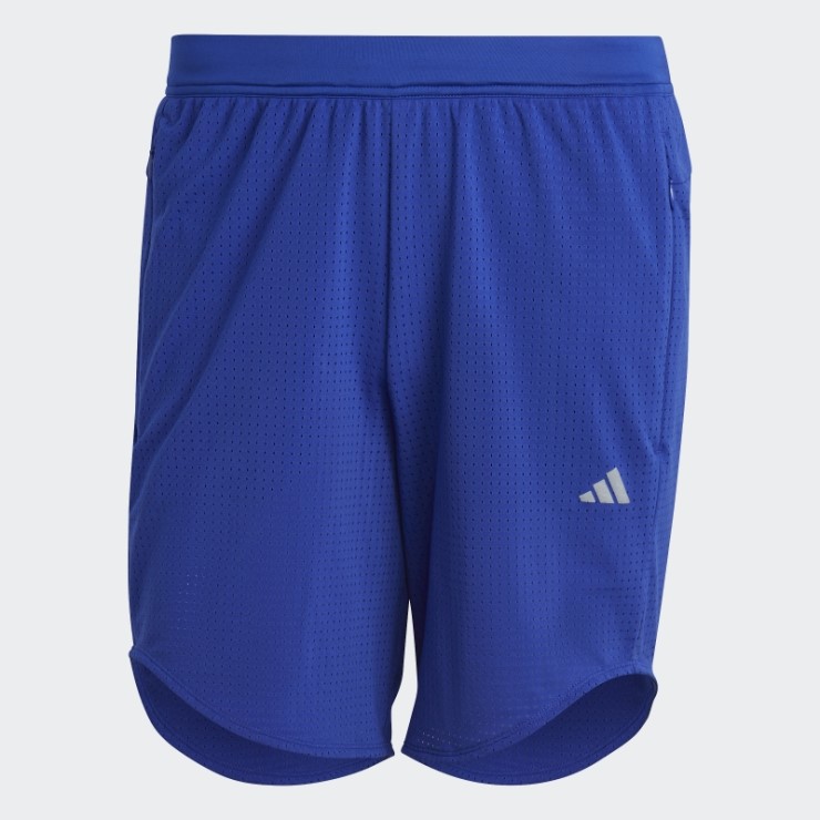 Pantalón Corto De Entrenamiento De Malla Hiit Azul Adidas