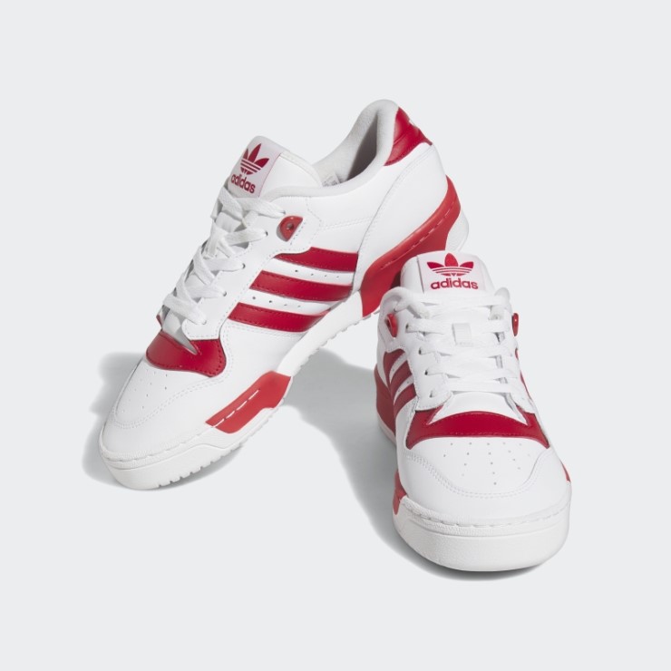 Zapatillas Adidas Rivalry Bajas Rojas