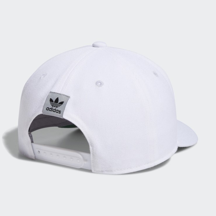 Gorro Moderno Precurvado Adidas Blanco