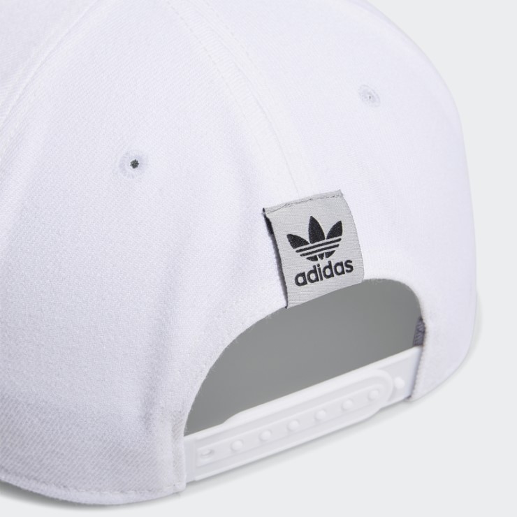 Gorro Moderno Precurvado Adidas Blanco