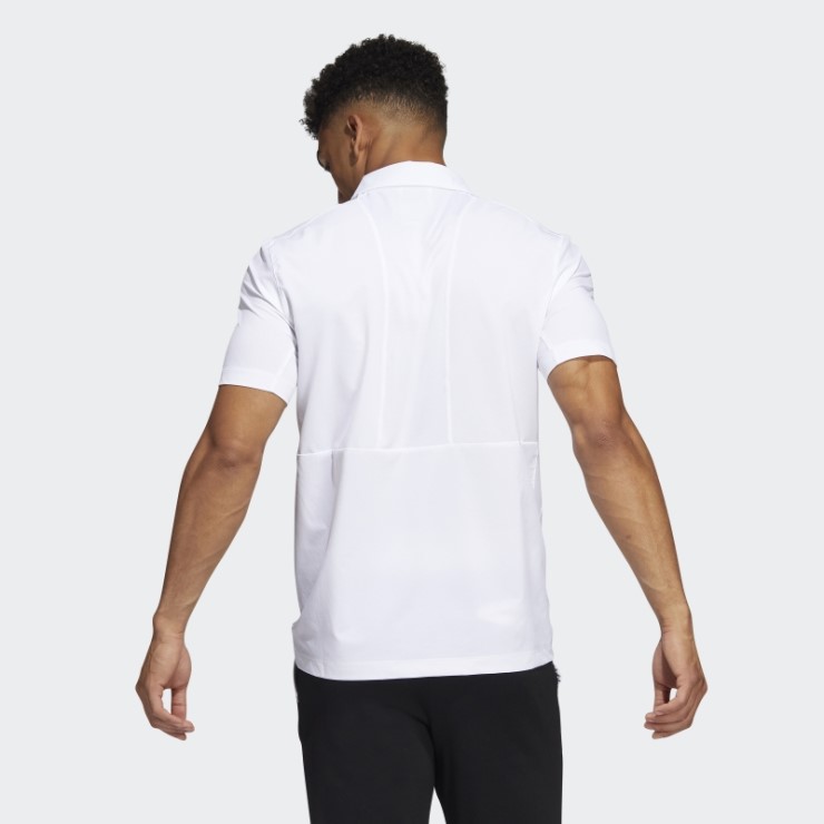 Polo De Entrenador Adidas Aggies Stadium Blanco