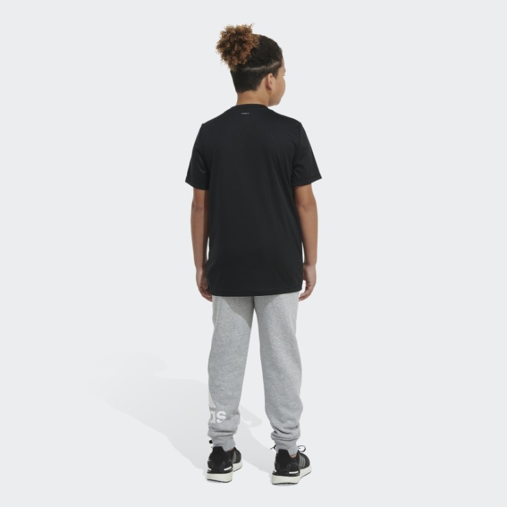 Adidas Ess Flc Htr Bos Jogger Gris Medio