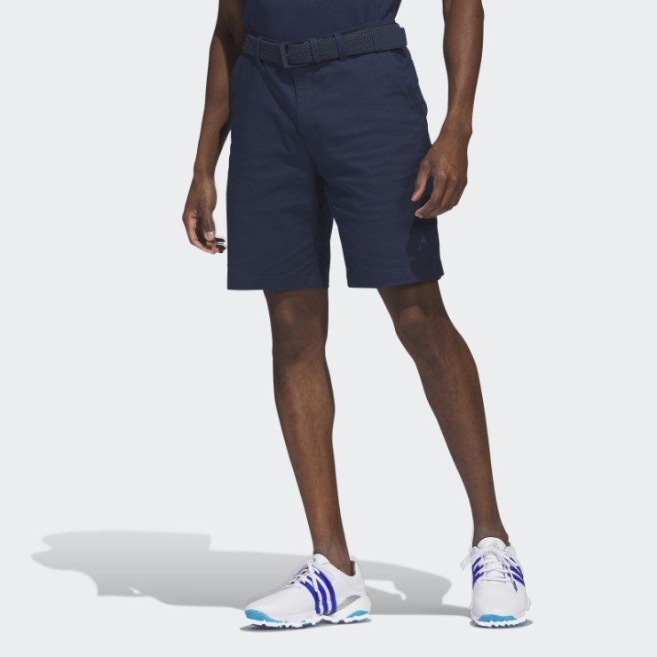 Adidas Go-to Shorts De Golf Azul Marino De 9 Pulgadas