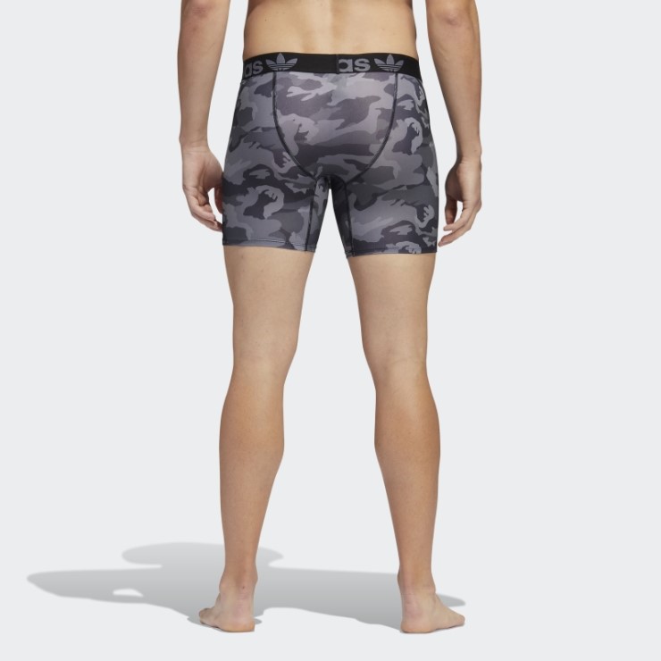 Calzoncillos Bóxer Trébol Negros 2 Pares Adidas