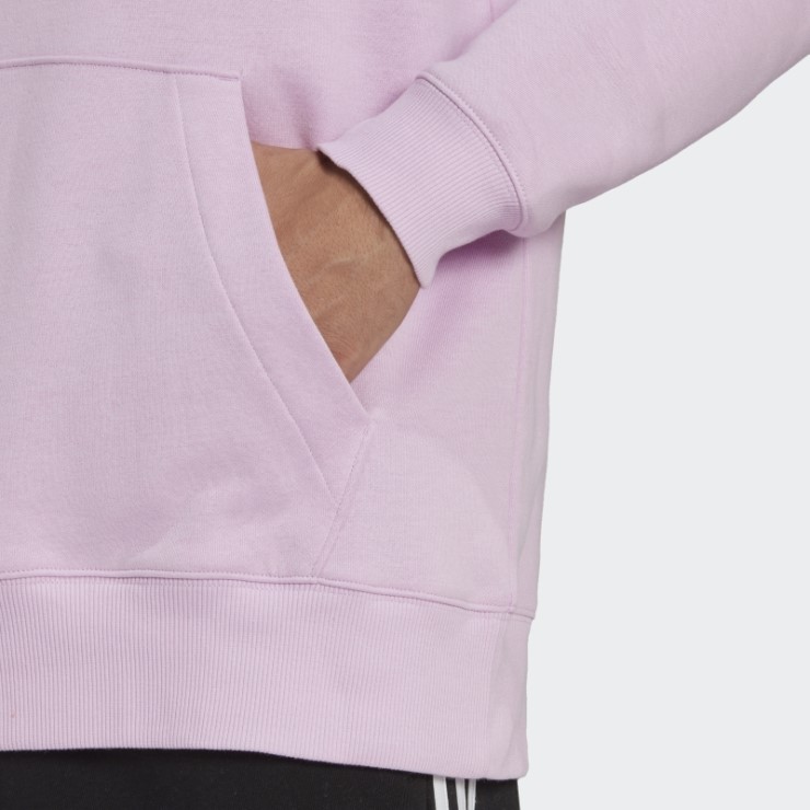 Adidas Essentials Feelvivid Sudadera Con Capucha De Algodón Y Hombros Caídos Lila