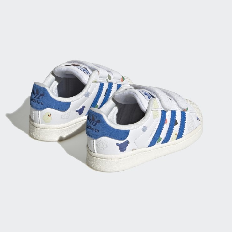Zapatillas Adidas Superstar X Lego Blancas