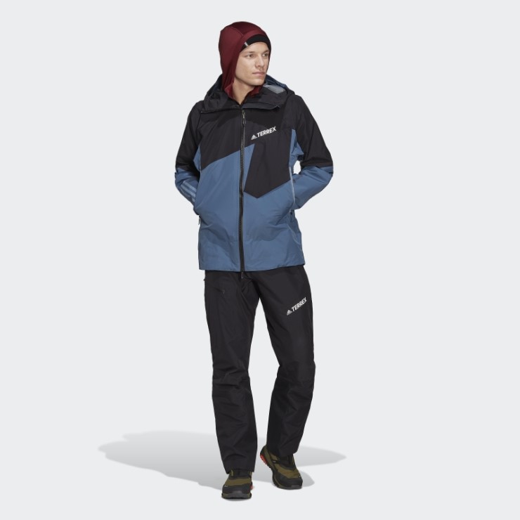 Chaqueta Terrex Techrock Gore-tex Pro Acero Adidas