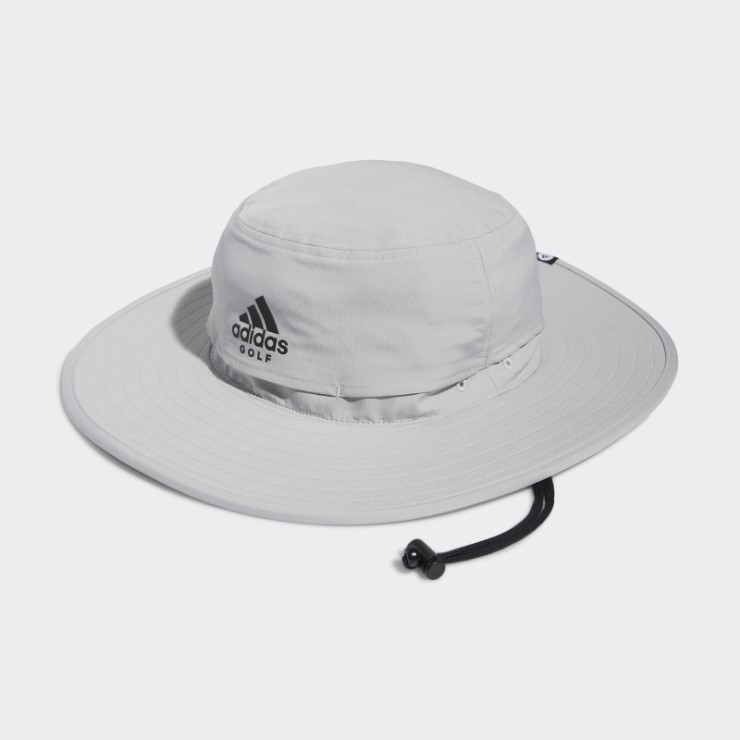 Gorra De Golf De Ala Ancha Adidas Gris