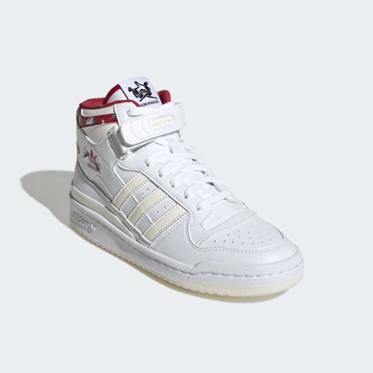 Blanco Adidas Forum Mid Thebe Magugu Zapatos