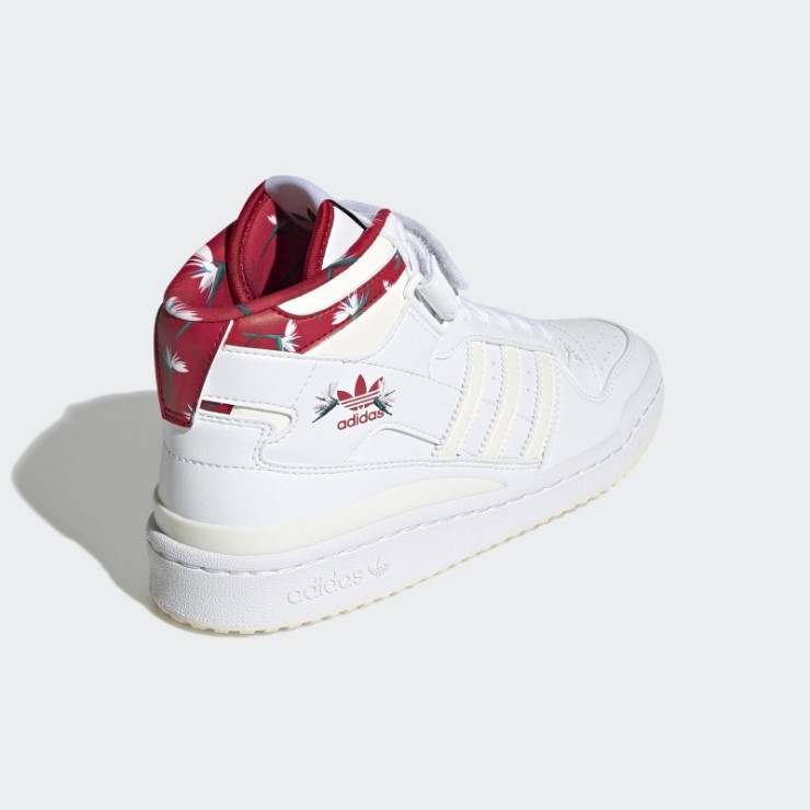 Blanco Adidas Forum Mid Thebe Magugu Zapatos
