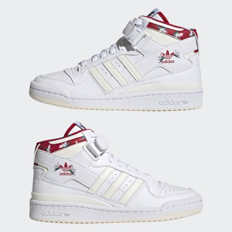 Blanco Adidas Forum Mid Thebe Magugu Zapatos