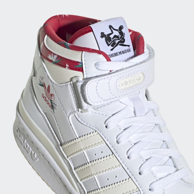 Blanco Adidas Forum Mid Thebe Magugu Zapatos