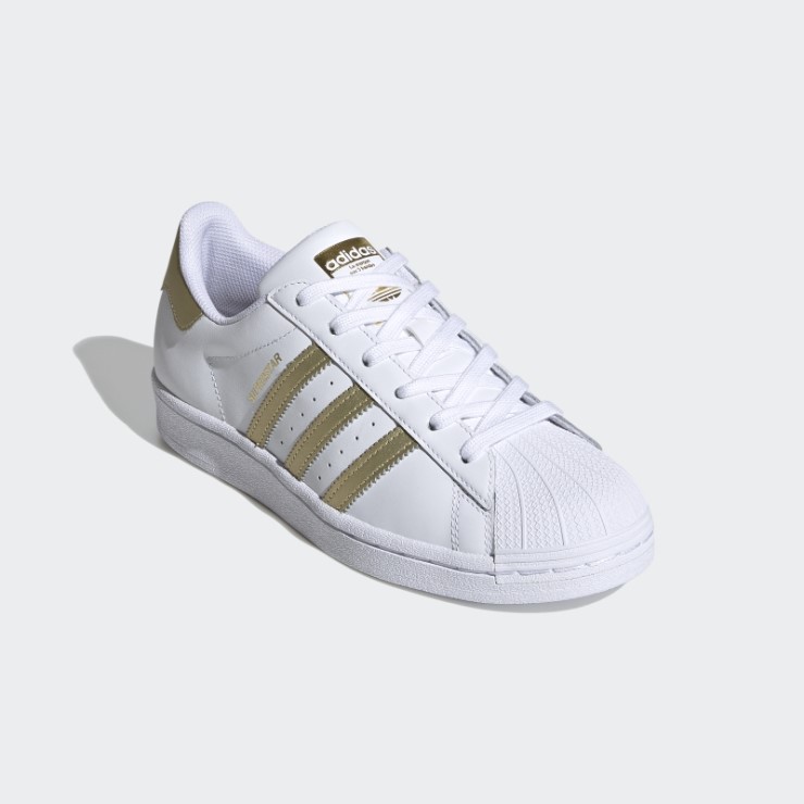 Adidas Superstar Zapatos Oro Metalizado Moda