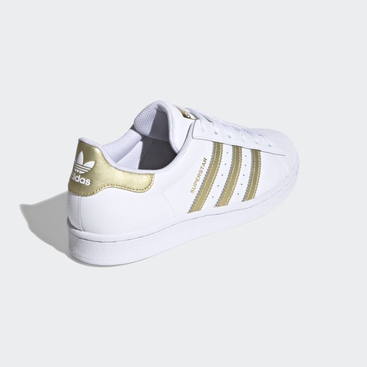 Adidas Superstar Zapatos Oro Metalizado Moda