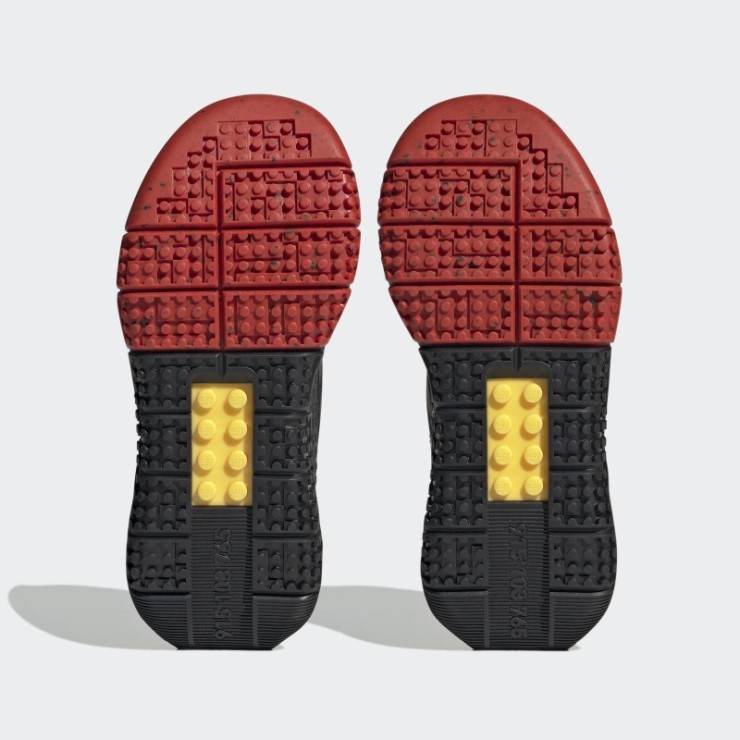 Negro Caliente Adidas Dna X Lego Encaje Elástico Y Correa Superior Zapatos