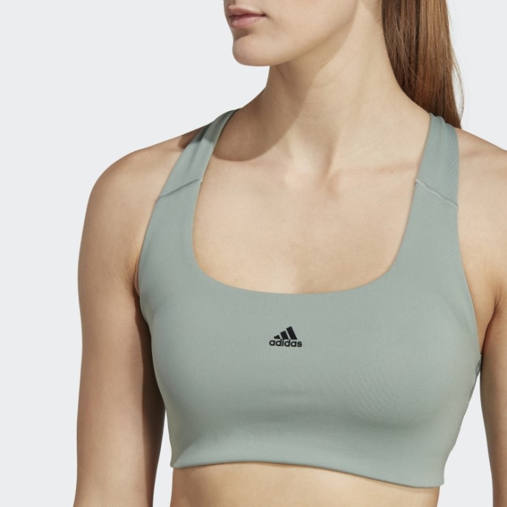 Adidas Powerimpact Training Sujetador De Sujeción Media Negro