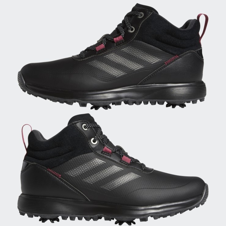 Rosa Adidas S2g Zapatos De Golf De Corte Medio