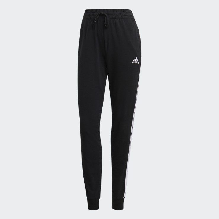 Pantalón Adidas Essentials 3 Bandas Negro