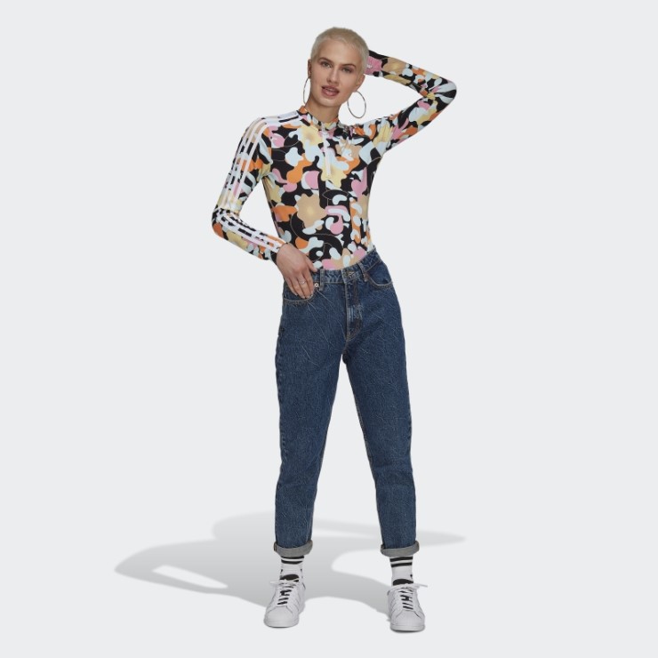 Adidas Body De Manga Larga Multicolor