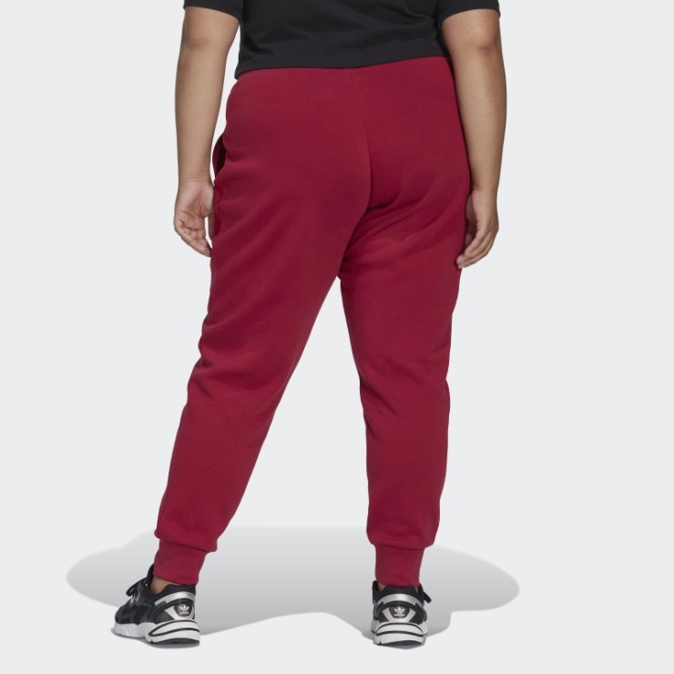 Adidas Burdeos Adicolor Essentials Fleece Joggers Delgados (talla Grande)