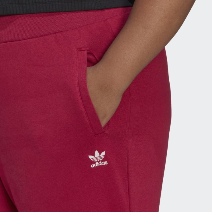 Adidas Burdeos Adicolor Essentials Fleece Joggers Delgados (talla Grande)