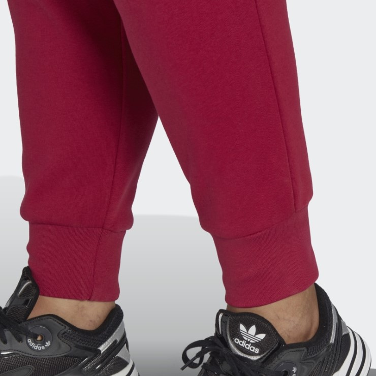 Adidas Burdeos Adicolor Essentials Fleece Joggers Delgados (talla Grande)