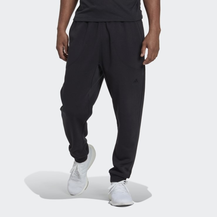 Pantalones Polares Studio Lounge Adidas Negros